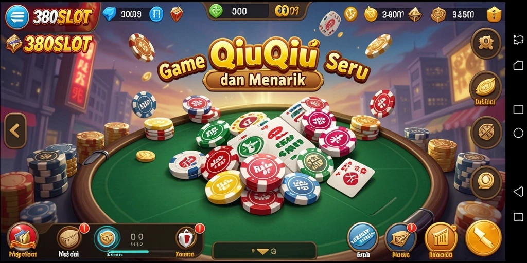 Screenshot gameplay QiuQiu yang seru dan menarik di 380SLOT.