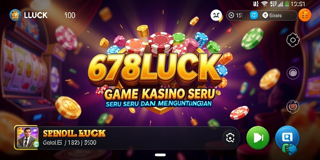 Gameplay menarik di 678LUCK menampilkan keseruan Kasino.