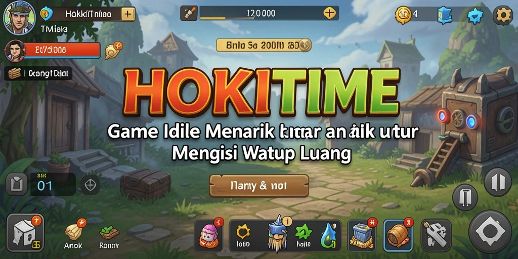 Tampilan menarik dan gameplay HOKITIME yang seru.