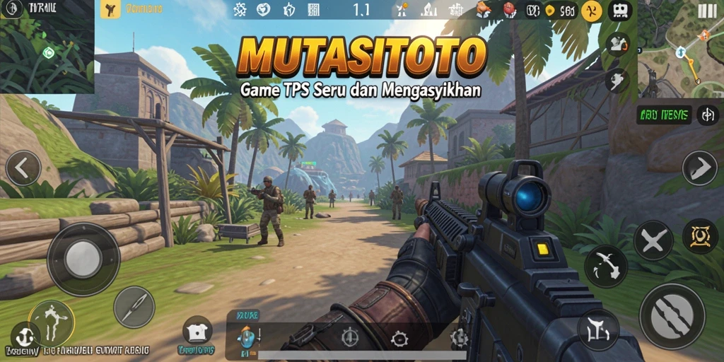 Screenshot gameplay MUTASITOTO menampilkan pertempuran seru dengan grafis yang menakjubkan.