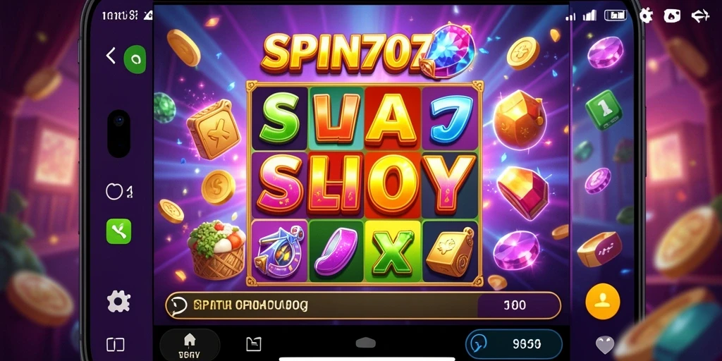 Tampilan gameplay SPIN707 yang menegangkan dan penuh warna.