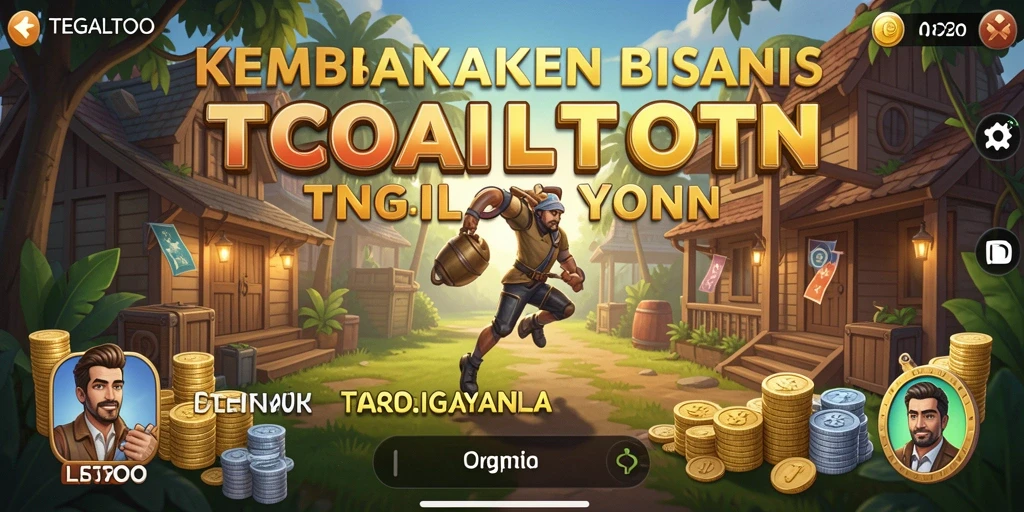 Screenshot utama TEGALTOTO menampilkan gameplay seru Tycoon.