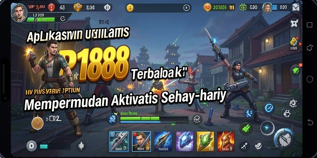 Tampilan antarmuka <strong>VIP188</strong> yang modern dan mudah digunakan untuk semua kalangan.