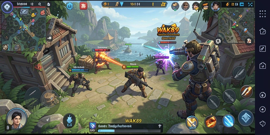 Tampilan gameplay SLG yang seru dan mendebarkan.