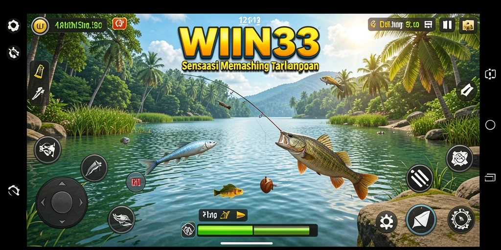 Gameplay WIN33 yang menakjubkan dengan momen memancing yang seru.